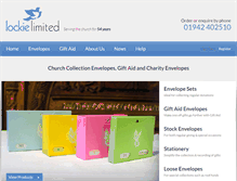Tablet Screenshot of lockiechurch.com